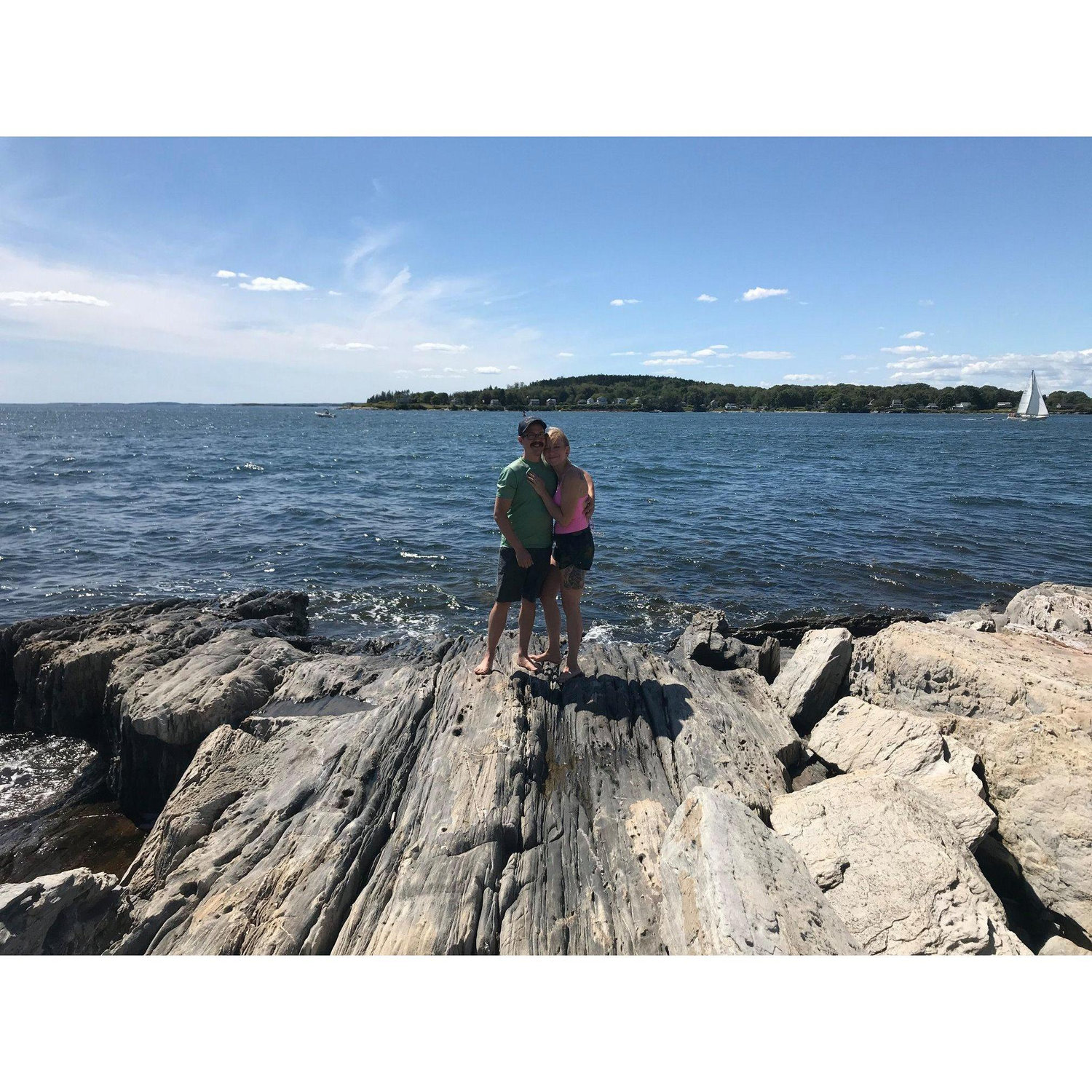 Deer Point, Chebeague Island. Where Scott proposed!