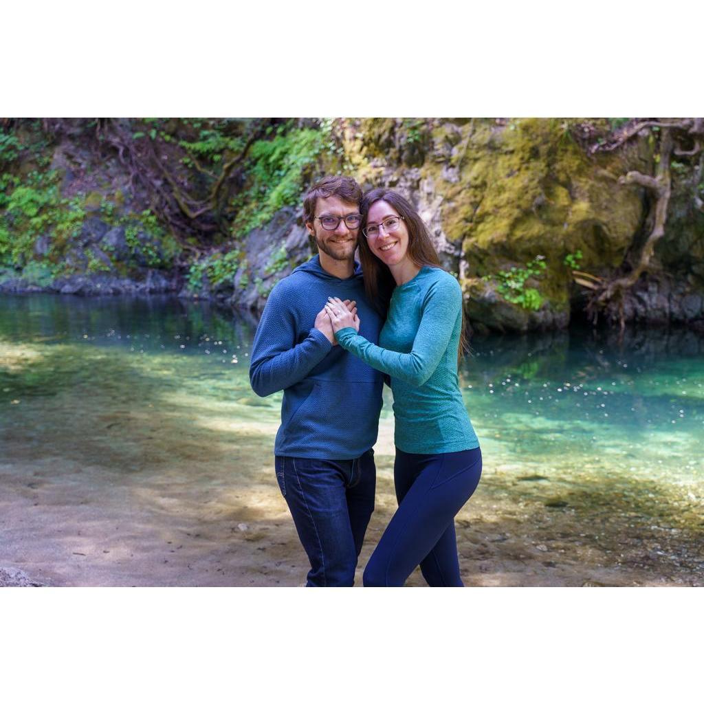 Moments after our engagement
Big Sur, CA