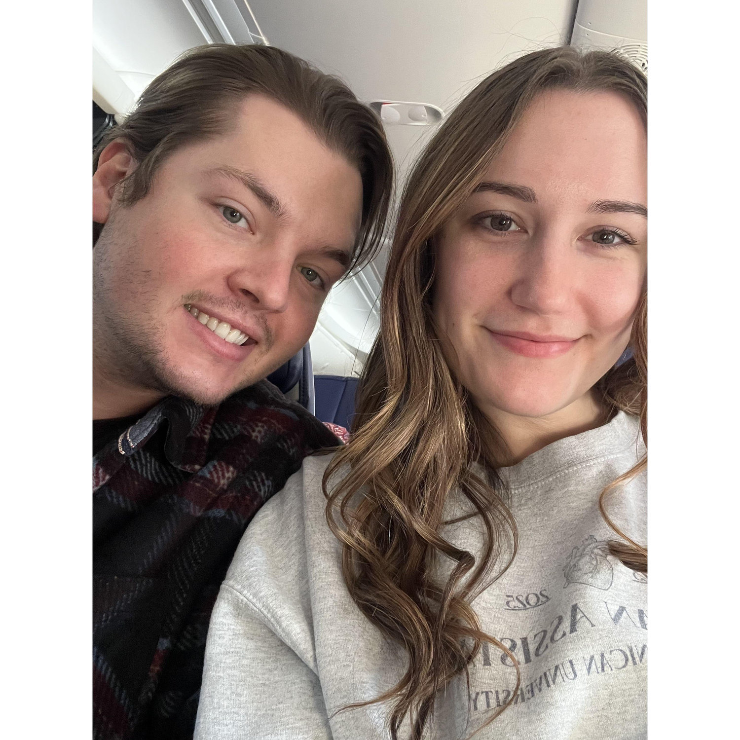 First flight together!