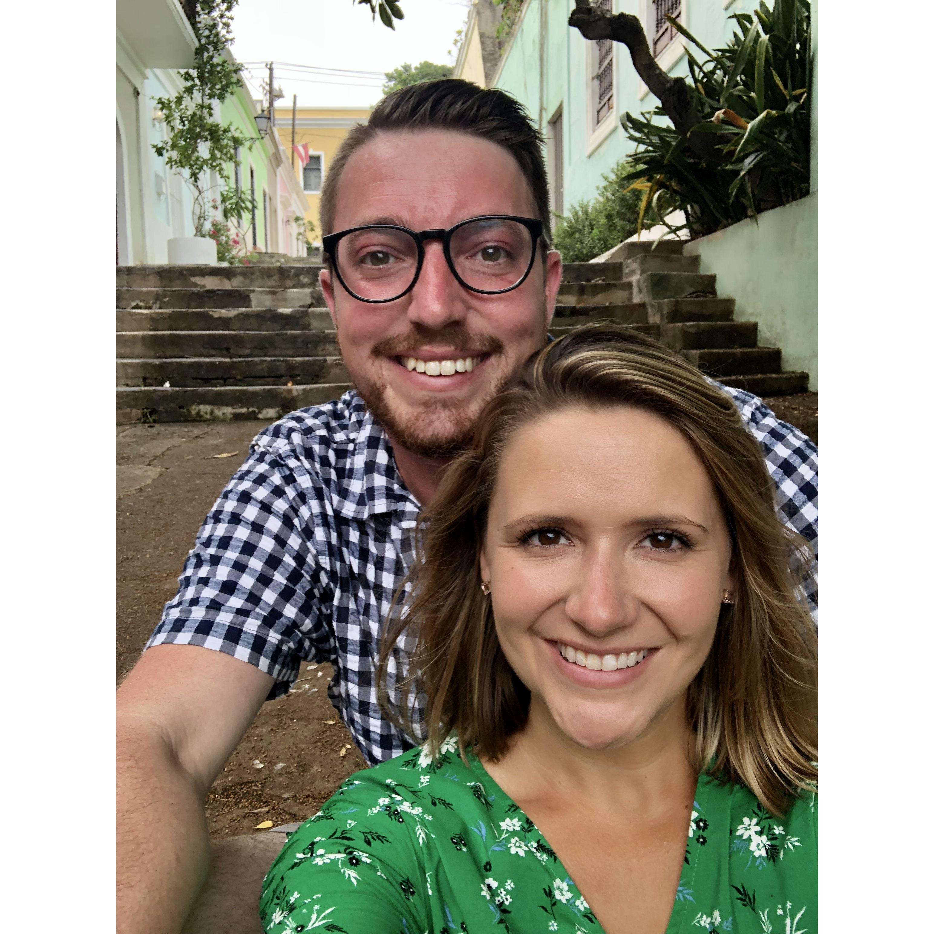 Our first vacation together