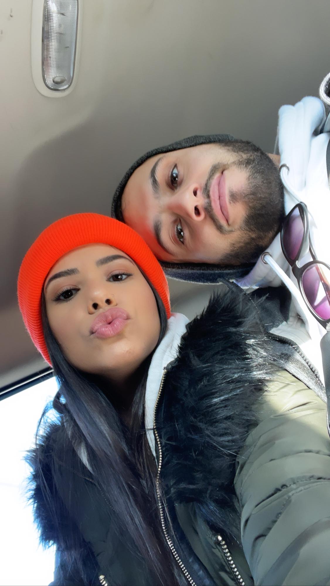 in December 2020 we went skiing for the first time. ❤️