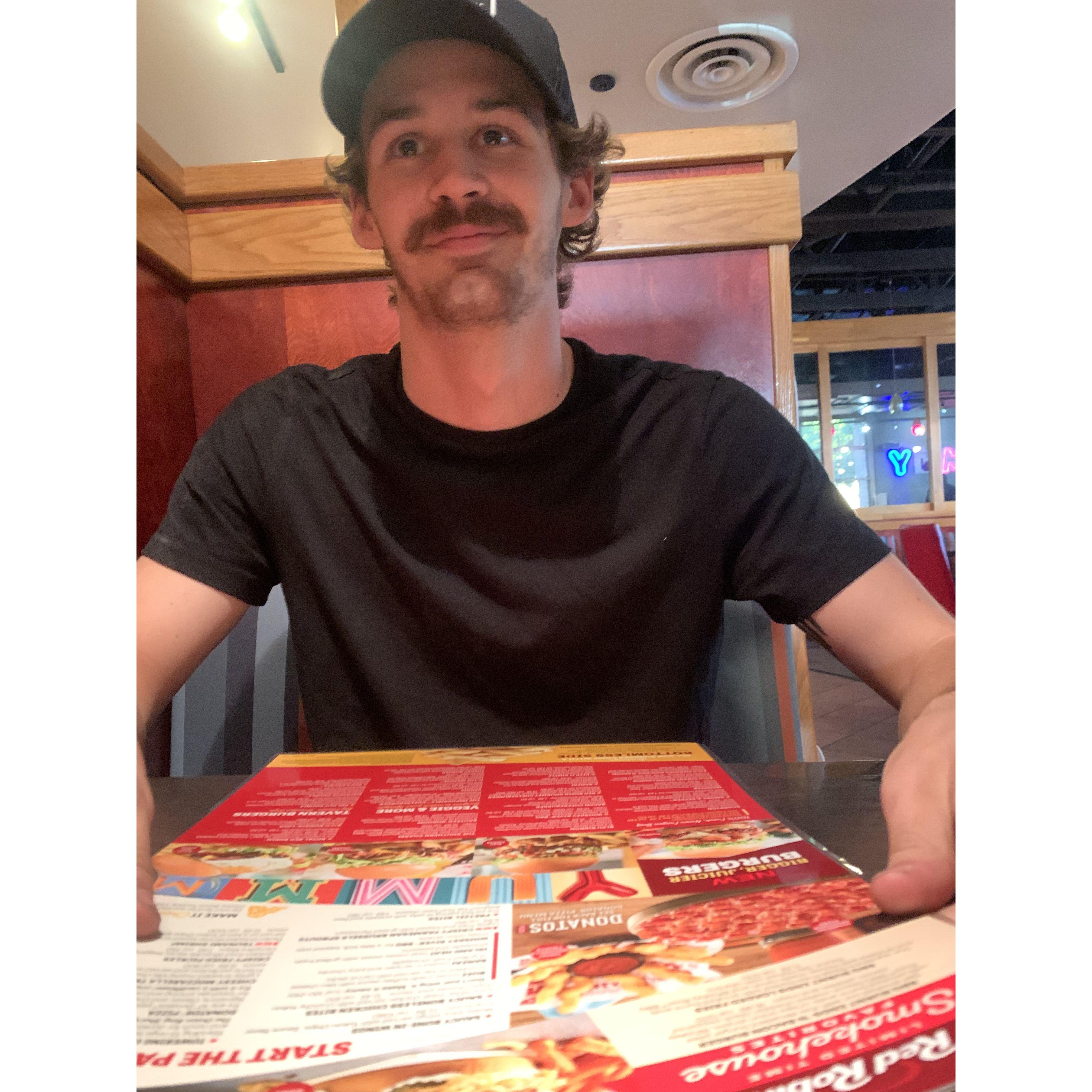 Our first date at Red Robin