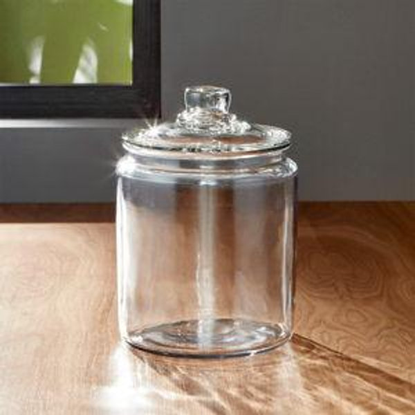 Heritage Hill 64-Oz. Large Glass Jar with Lid