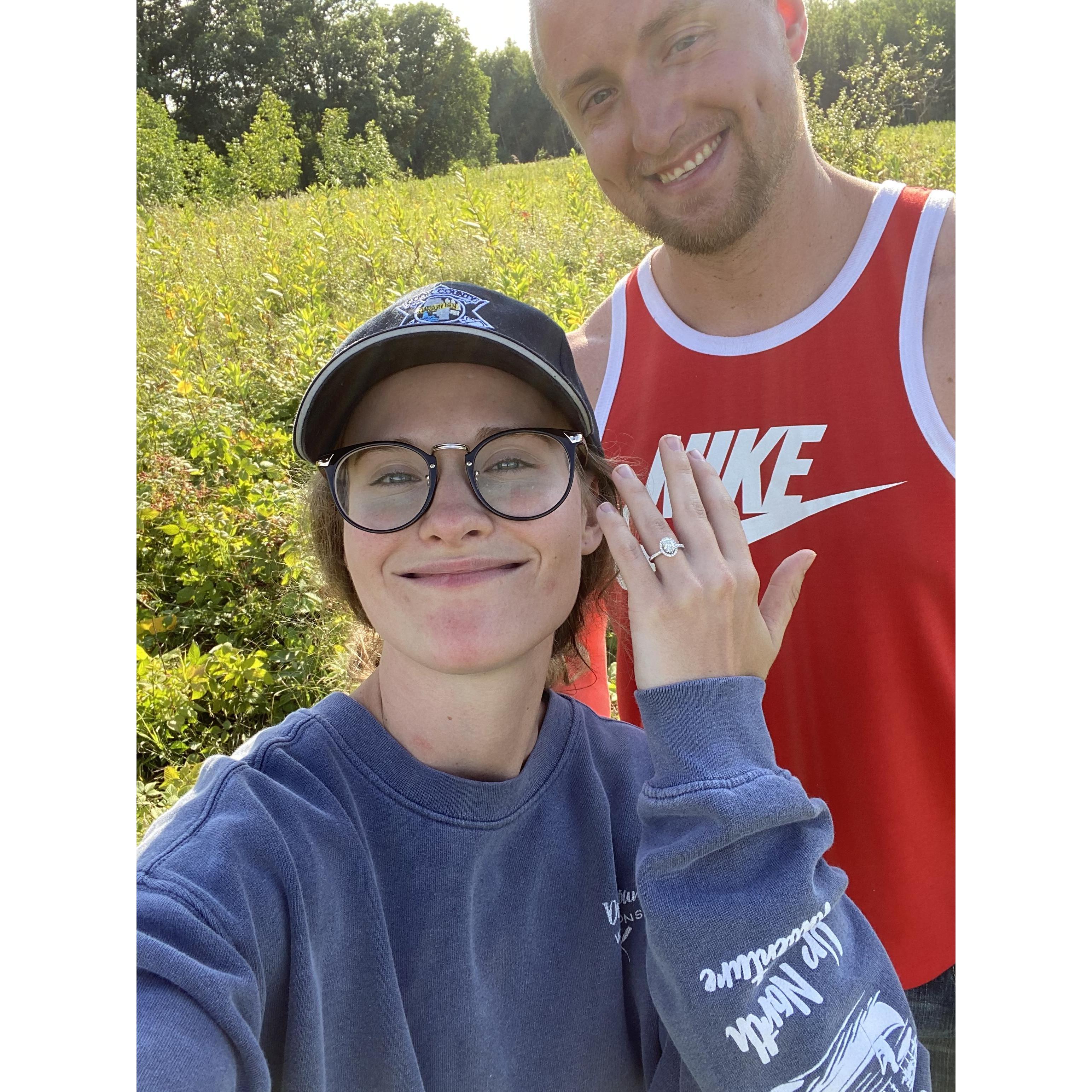 Got engaged August 15th 2020