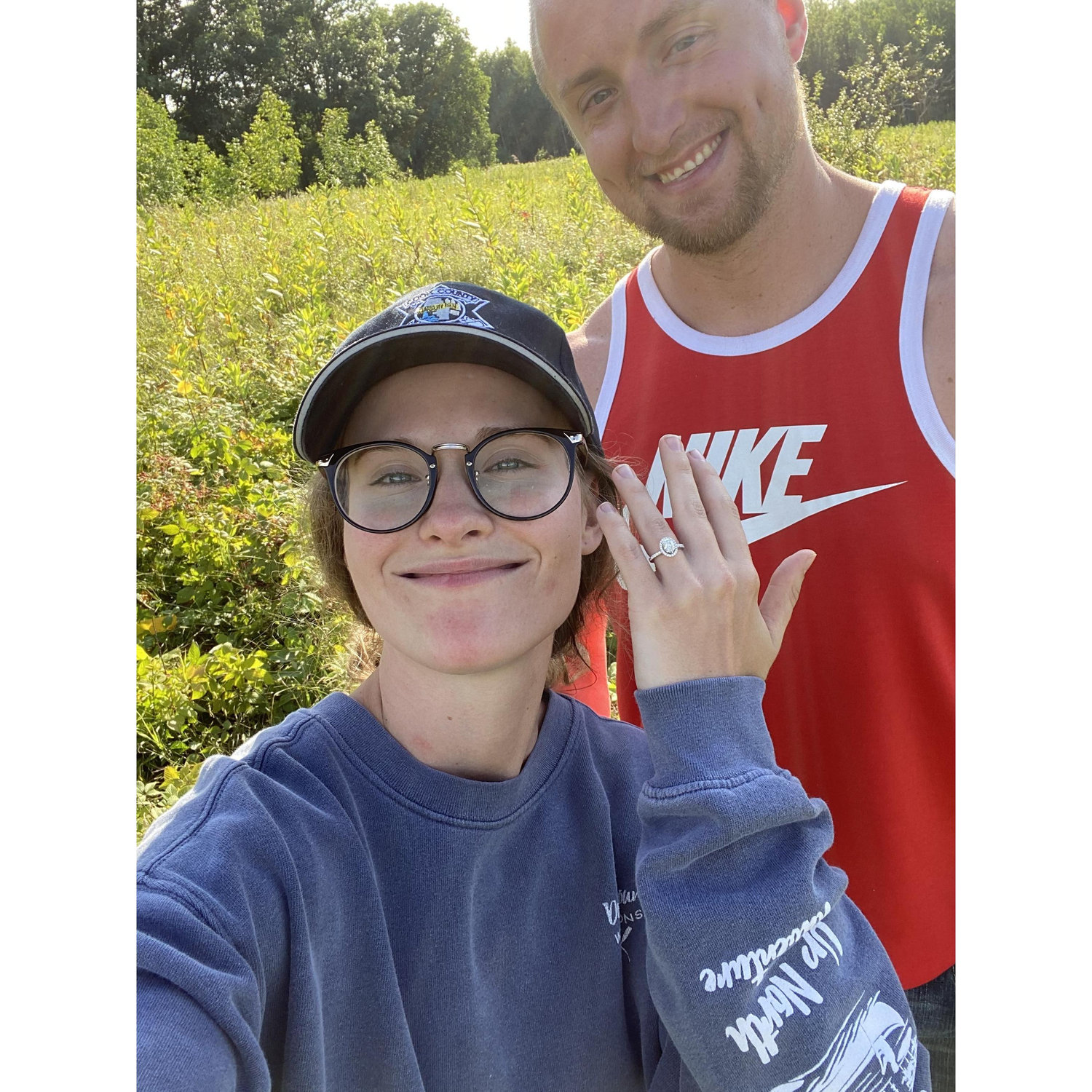 Got engaged August 15th 2020