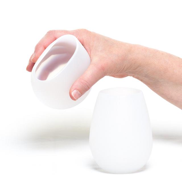 Bendi Frost Silicone Wine Glasses - Set of 4