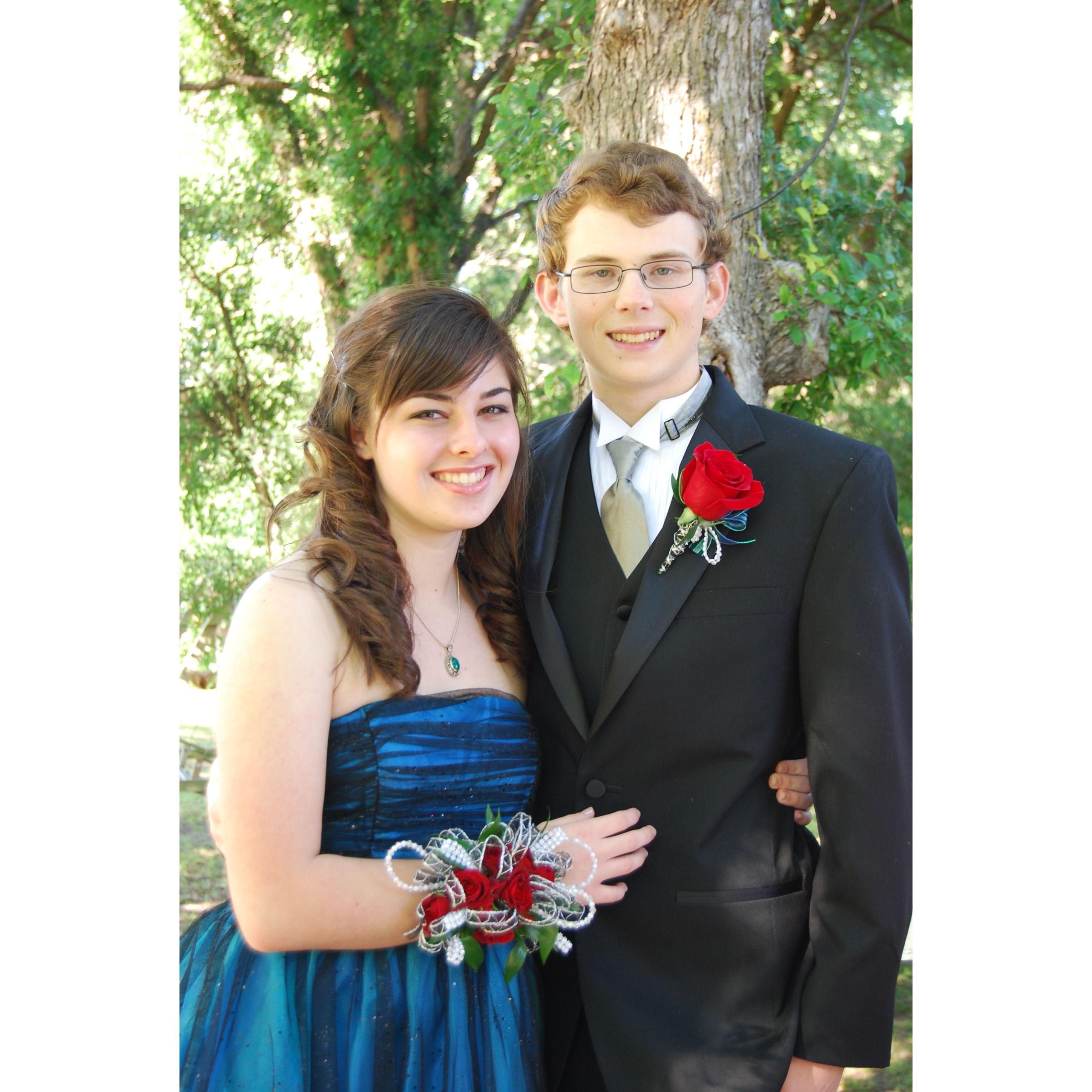 Jared's Senior Prom. 2012.