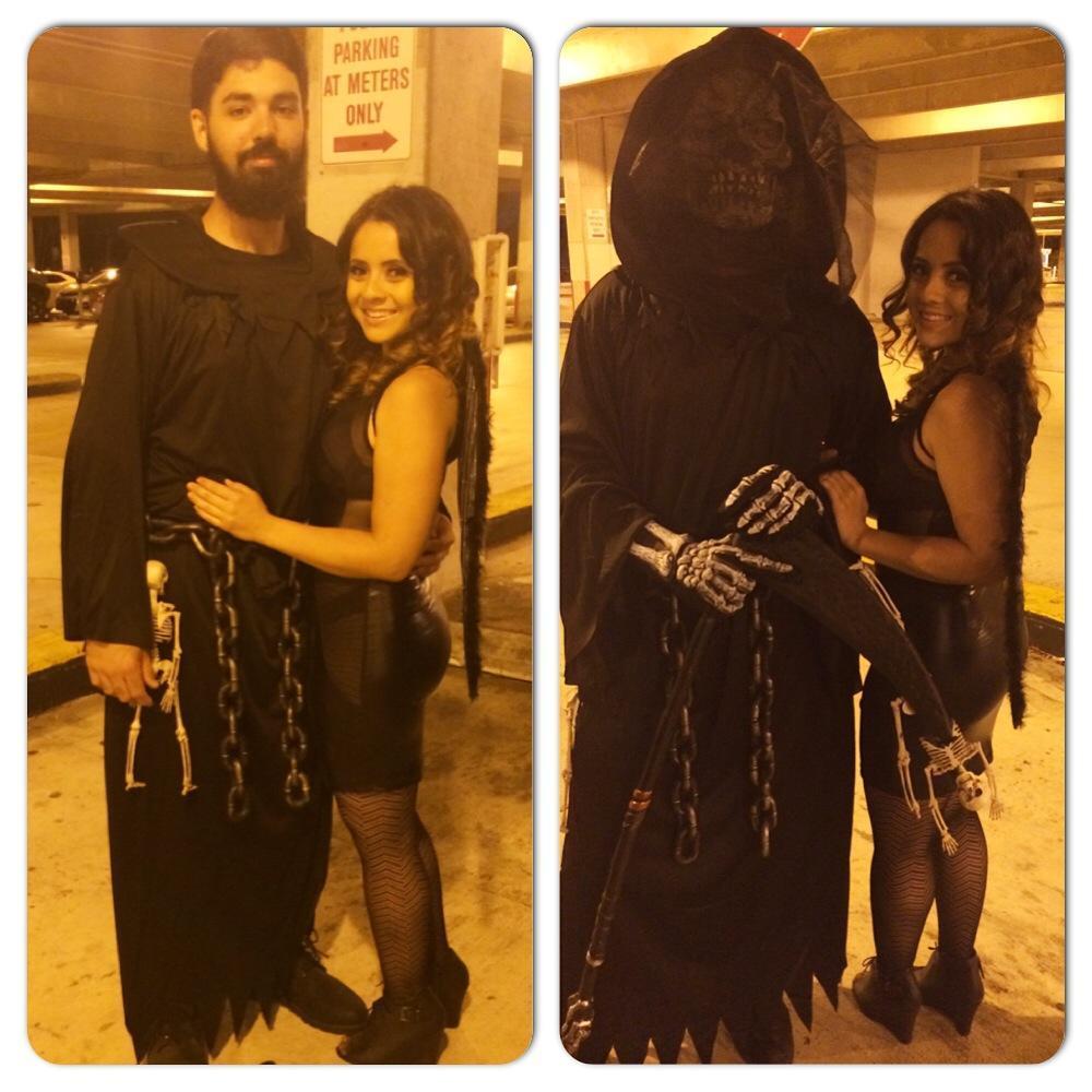 Our first time dressing up for Halloween!