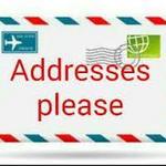 Send Us Your Address!