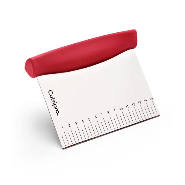 Cuisipro Dough Cutter & Scraper, Red