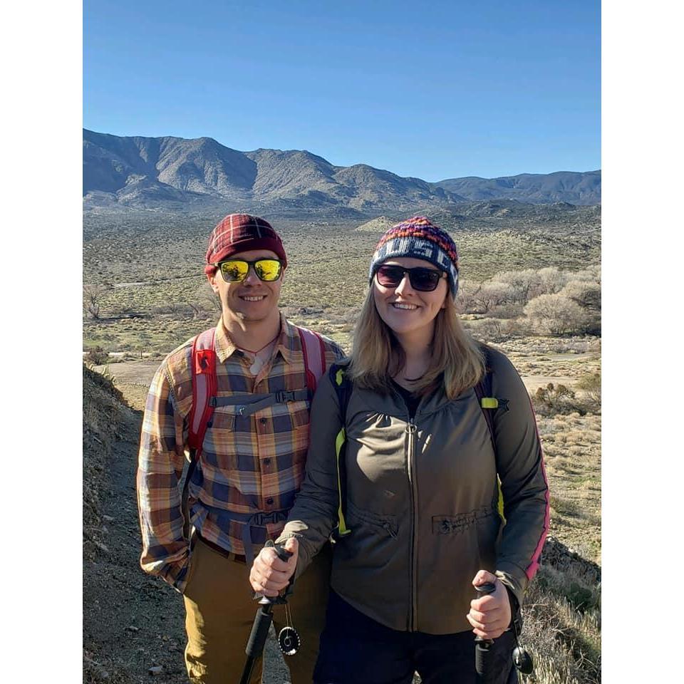 Hiking part of the Pacific Crest Trail together