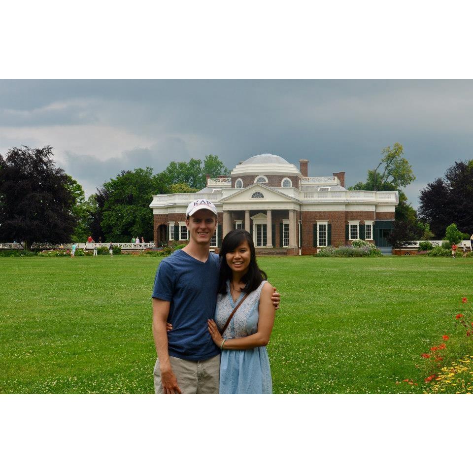 Charlottesville, VA
June 2013
Visiting Thomas Jefferson's house, Monticello.