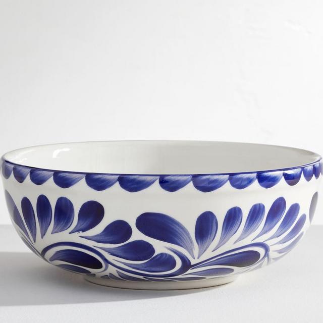 Puebla Stoneware Pasta Bowls, Set of 4