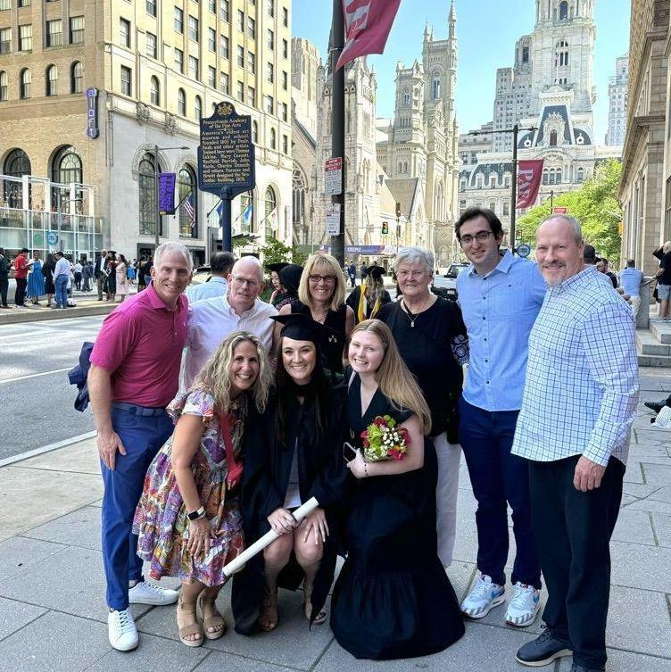 Steph's PA school graduation, May 2024