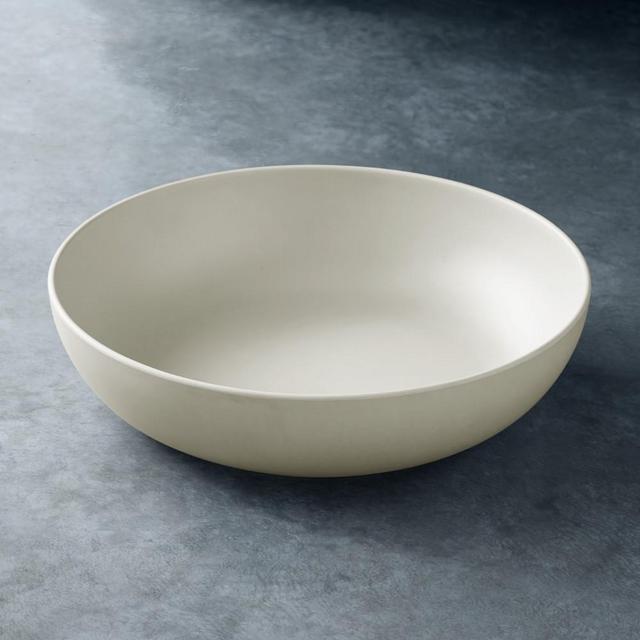 Bamboo Serving Bowl, Stone