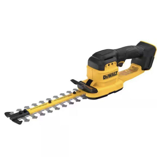 DEWALT 20V MAX 8 in. Compact Cordless Battery Powered Hedge Trimmer (Tool-Only) DCHT823B