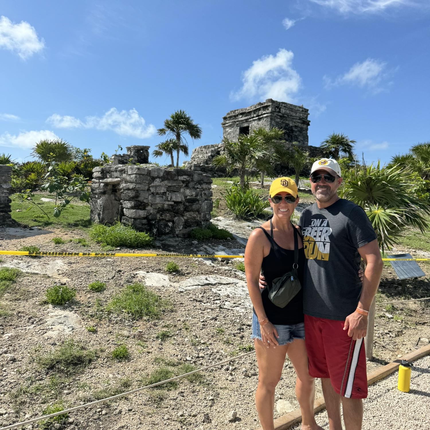 Tulum, MX, the day after we got engaged
