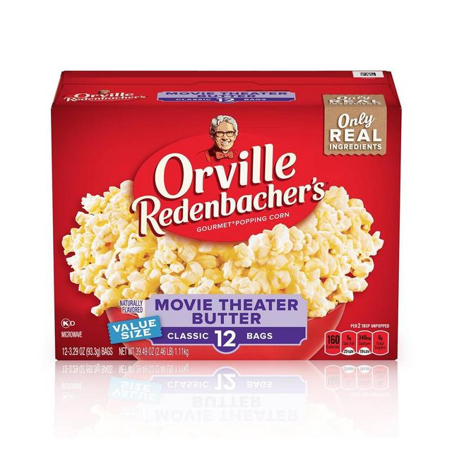 Orville Redenbacher's Movie Theater Butter Microwave Popcorn - 10ct