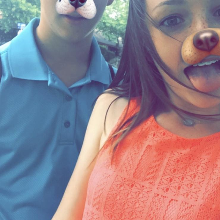 Our 1st selfie together!