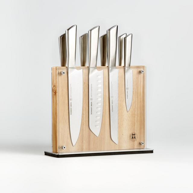 Schmidt Brothers Stainless Steel 11-Piece Knife Block Set