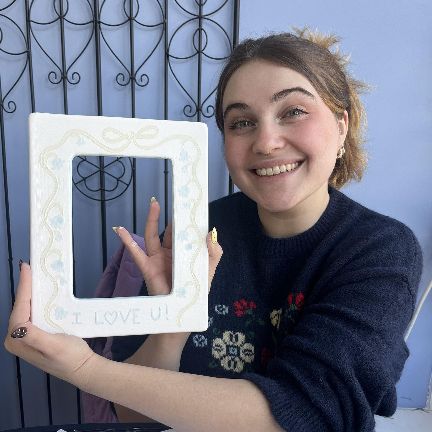Early valentines day pottery painting date!