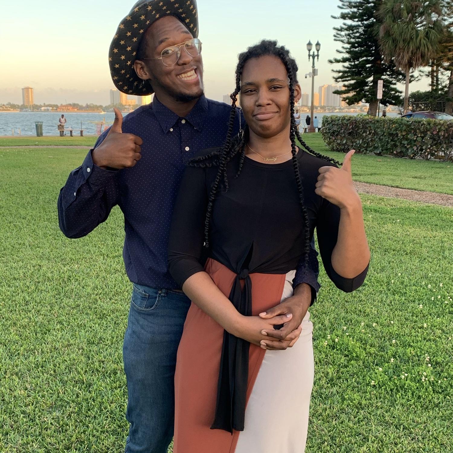 Our first anniversary date pictures