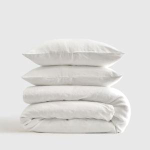 European Linen Duvet Cover Set - King/Cal King