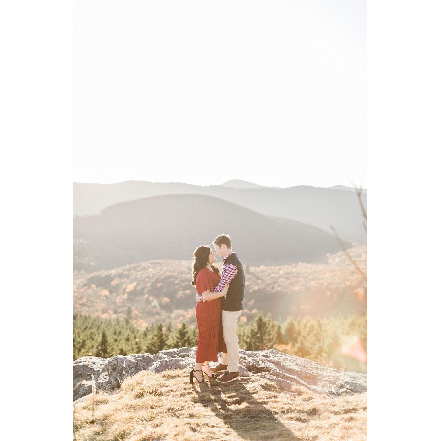 Engagement photos in the mountains.
Photographer: Amber Hatley Photography