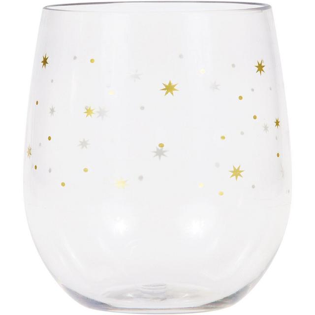 Mckinley 14 oz. Plastic Stemless Wine Glass