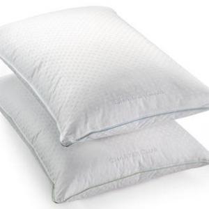 Charter Club - 50% European Feather & 50% European Down Soft Density Standard/Queen Pillow, Hypoallergenic UltraClean Down, Created for Macy's