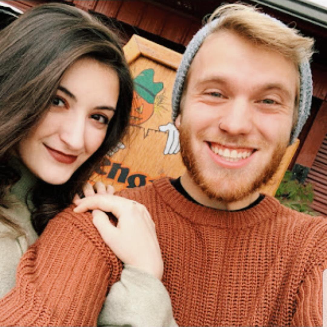 Our one year anniversary at the pumpkin patch!
