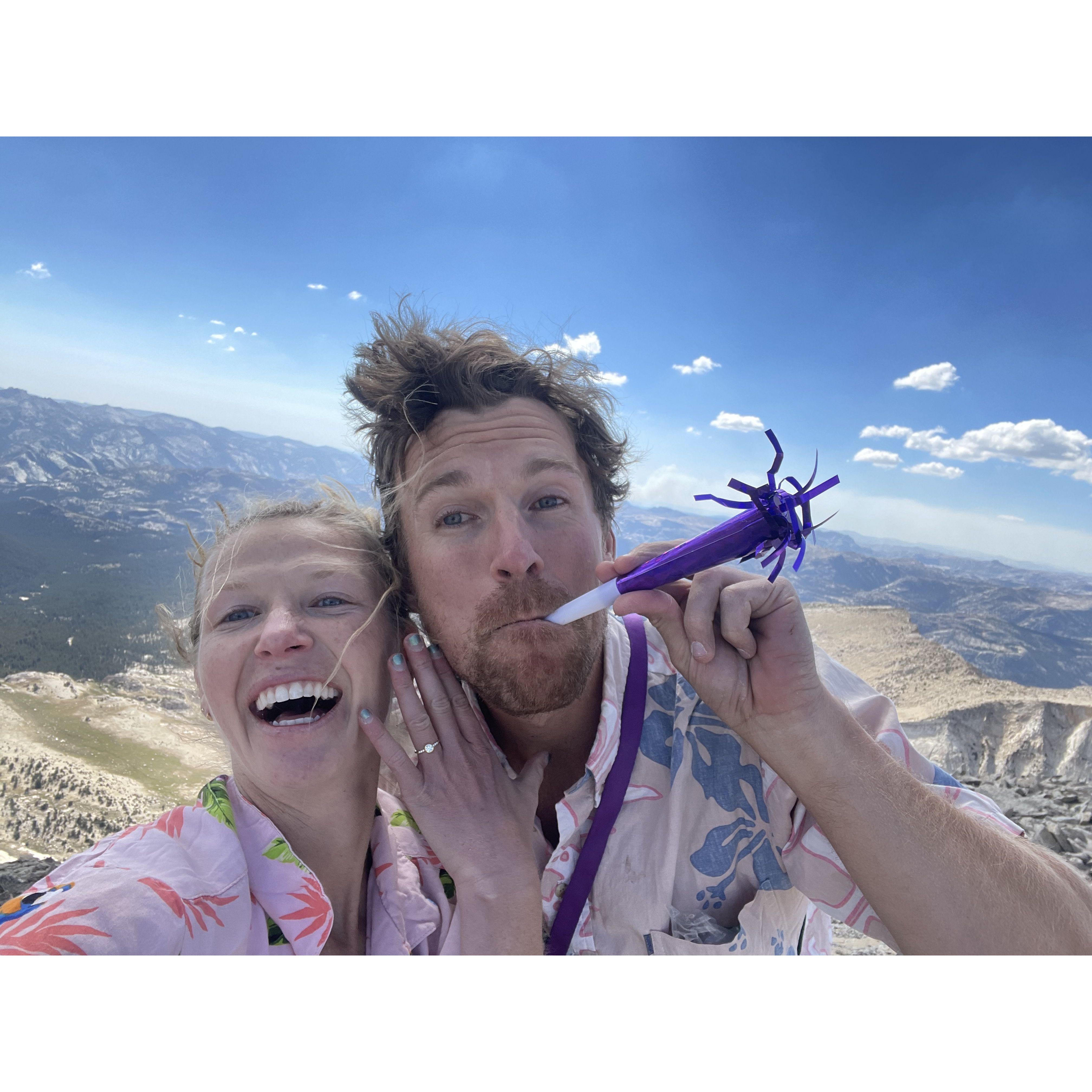 Can’t get engaged unless you’re wearing Hawaiian shirts