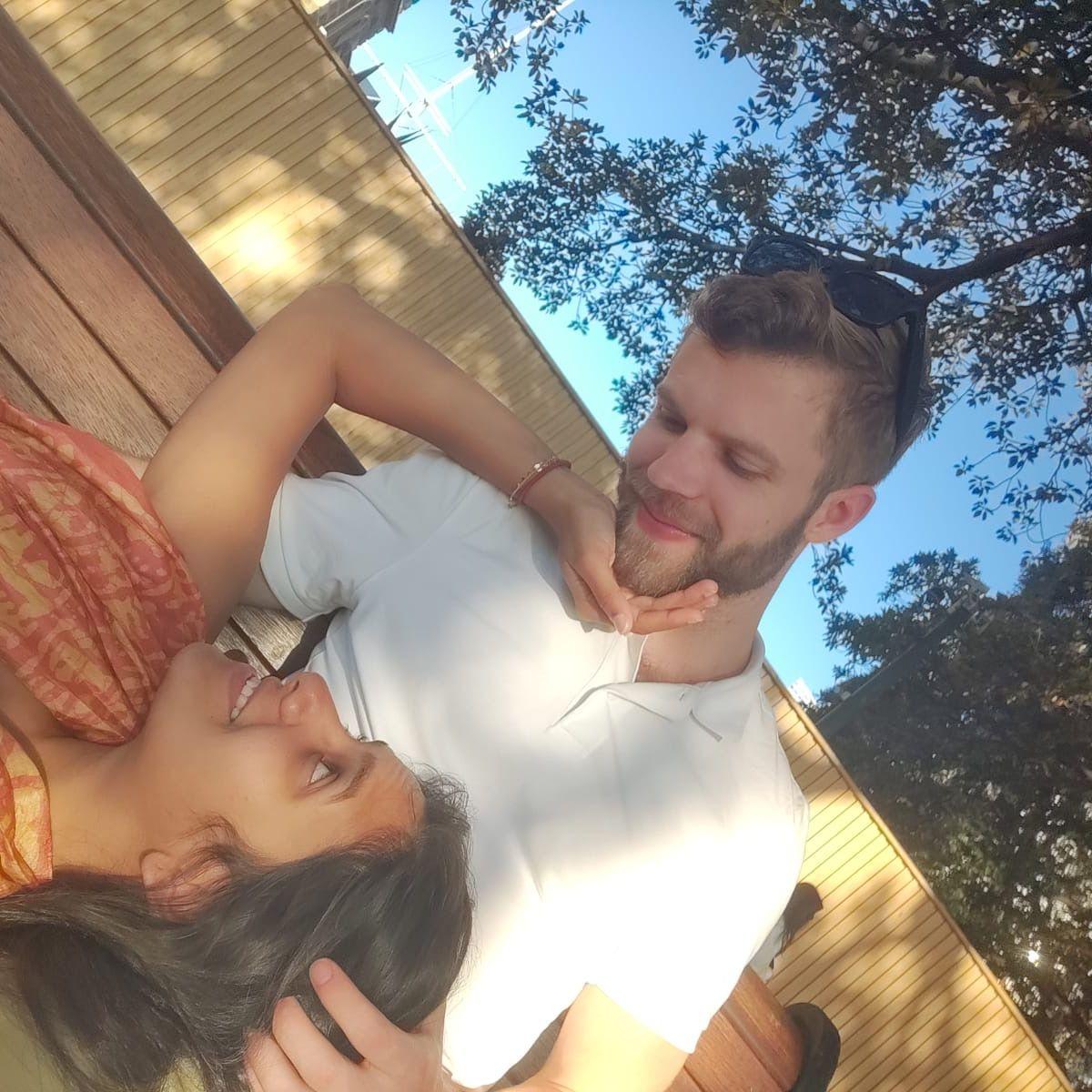 Admiring Josh's beard part 4