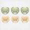 Beige/pastel Warm Green
