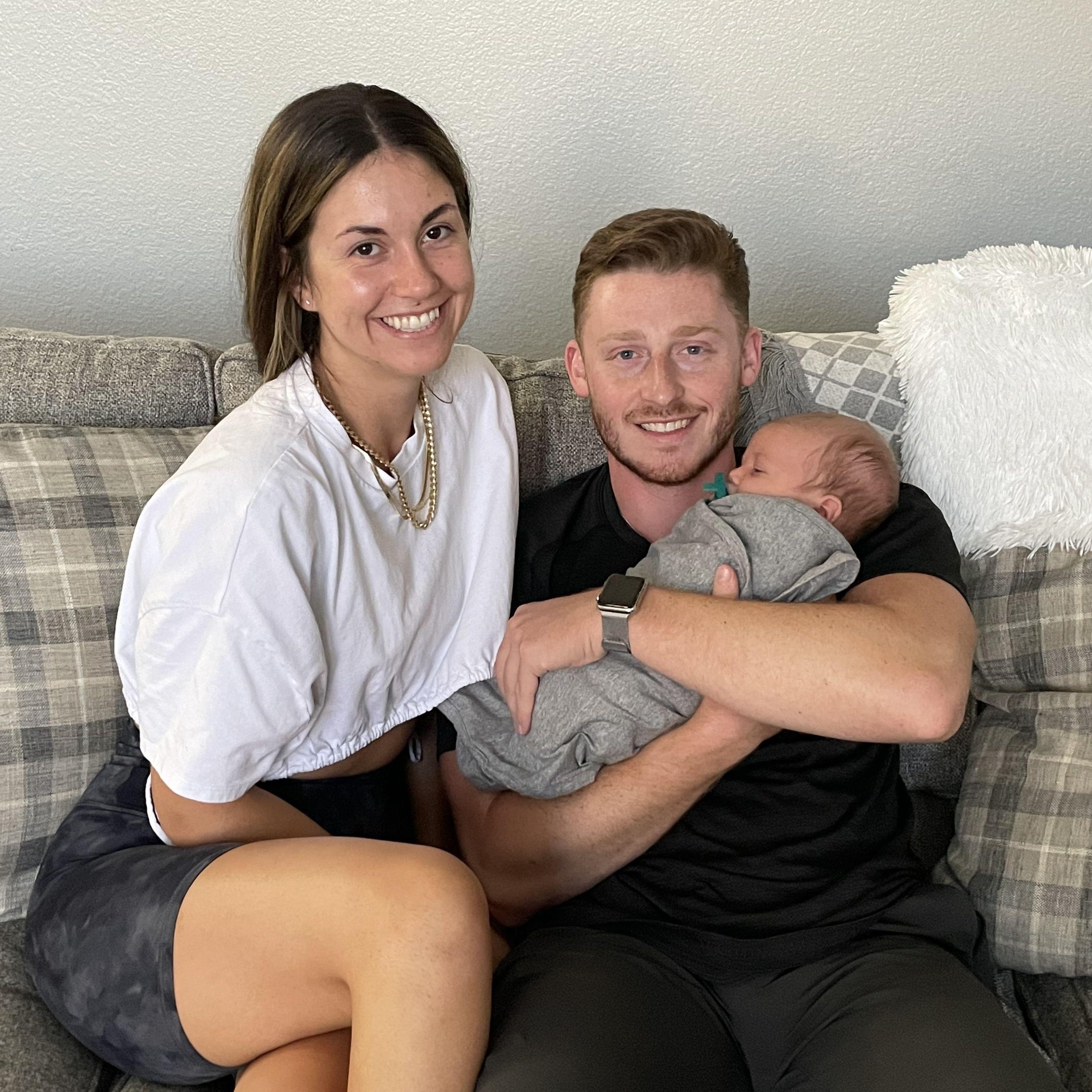 2021: When Carleigh and Brandon's son, Jackson, was born