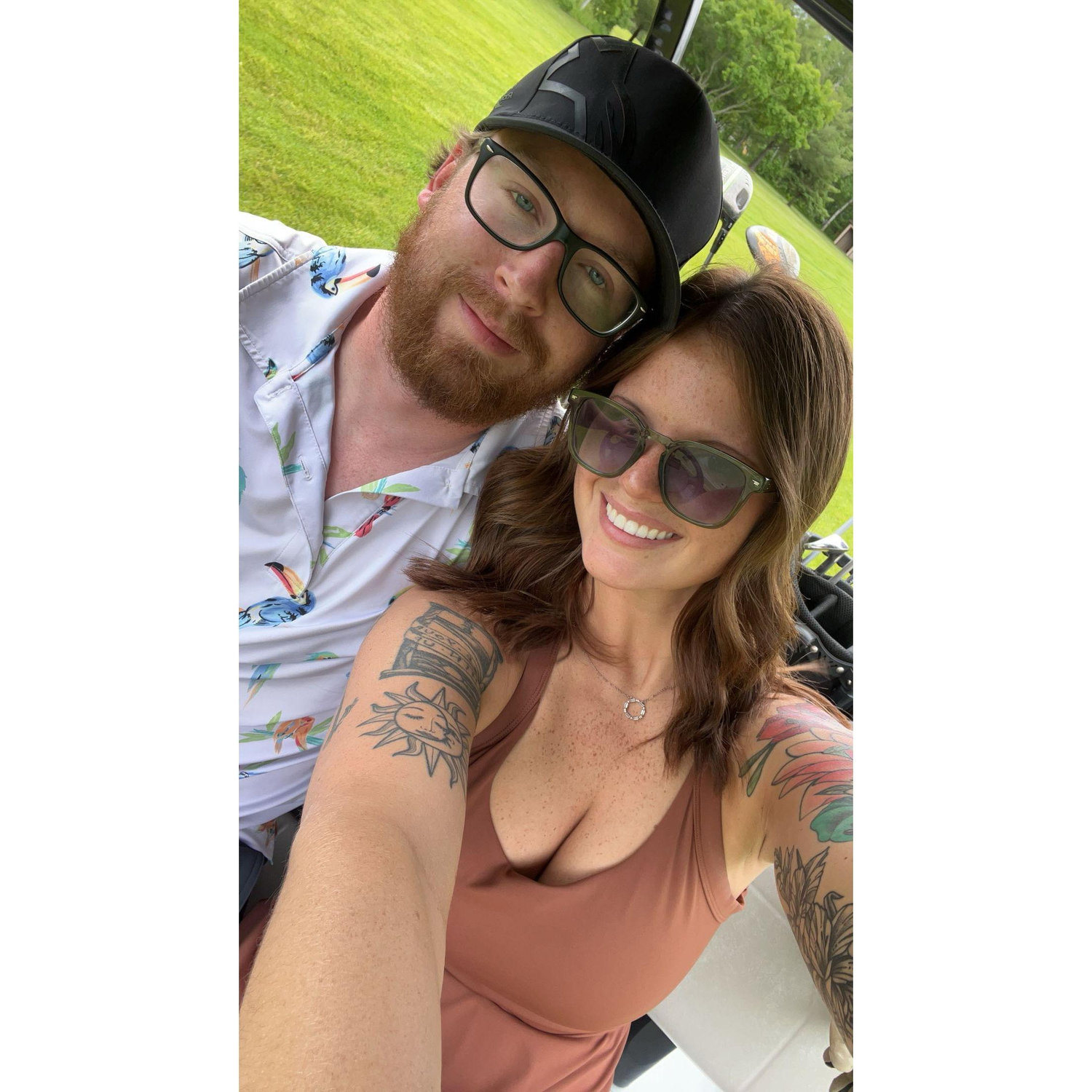 One of our favorites hobbies... Golfing!