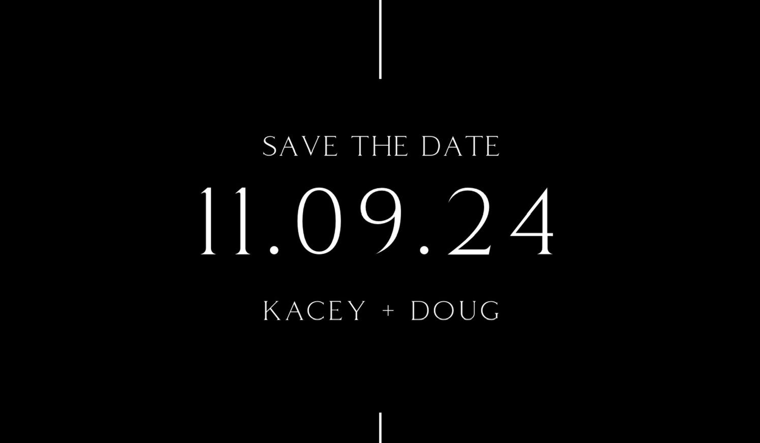The Wedding Website of Kacey Krotzer and Doug Crowell Jr