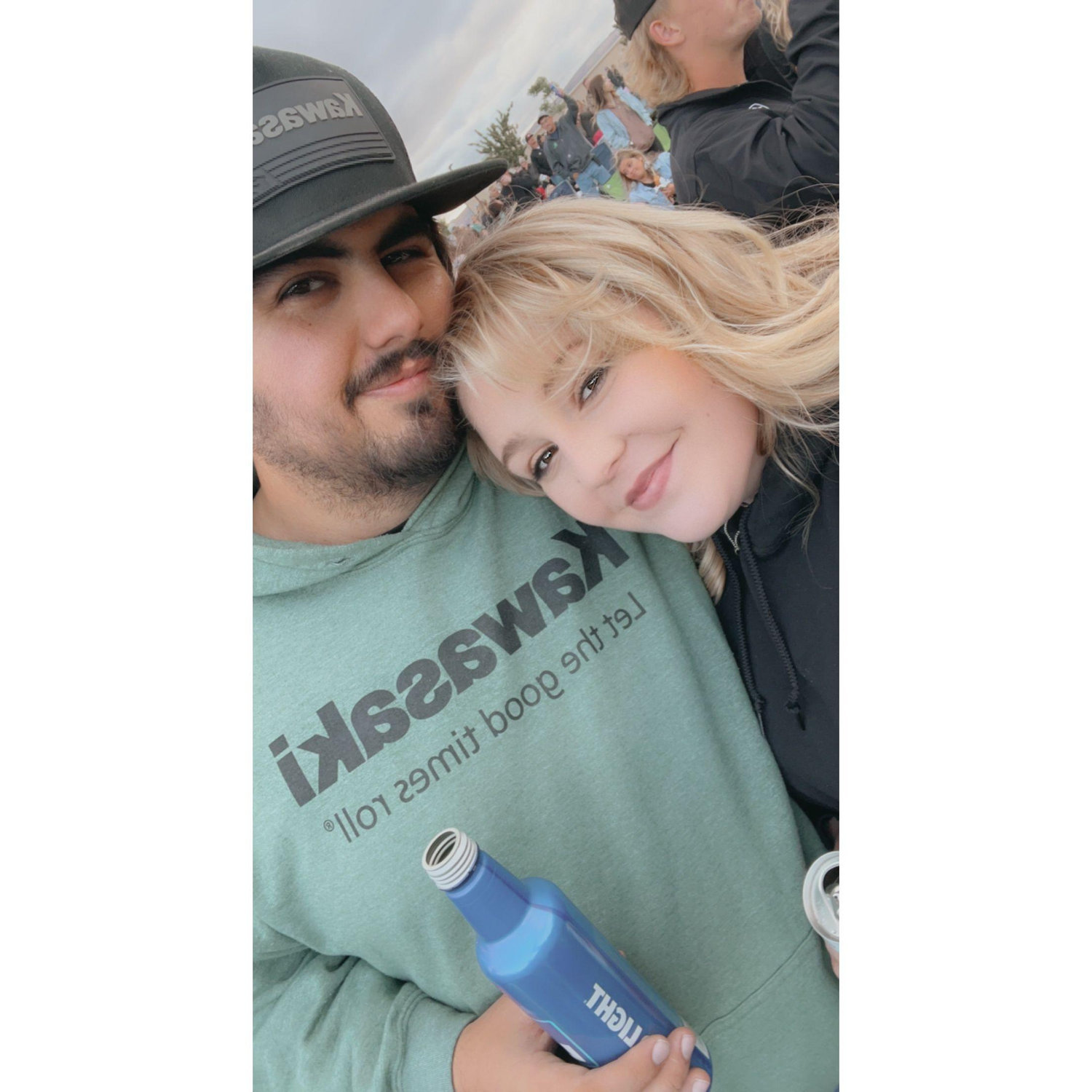 Our first concert together