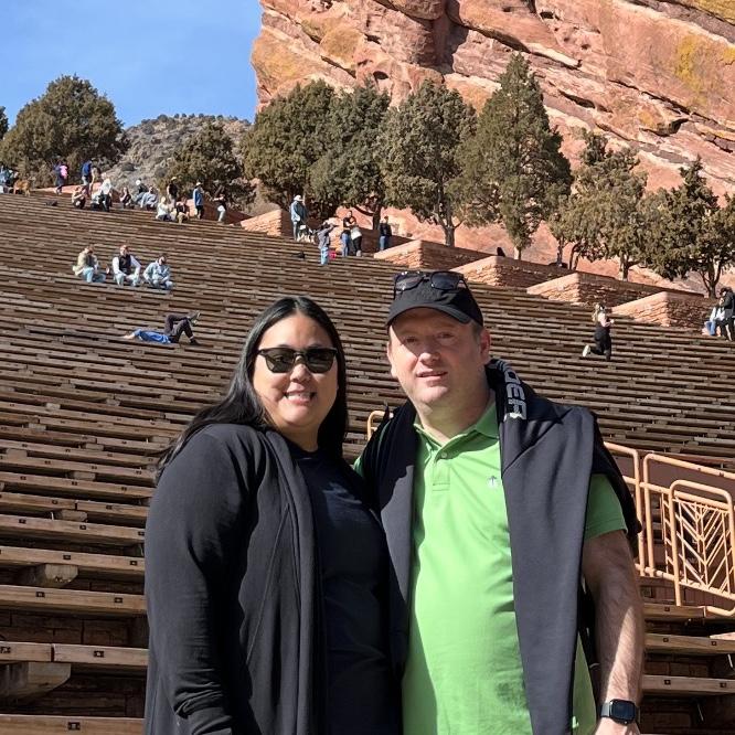 Red Rocks Amphitheatre. February 2023