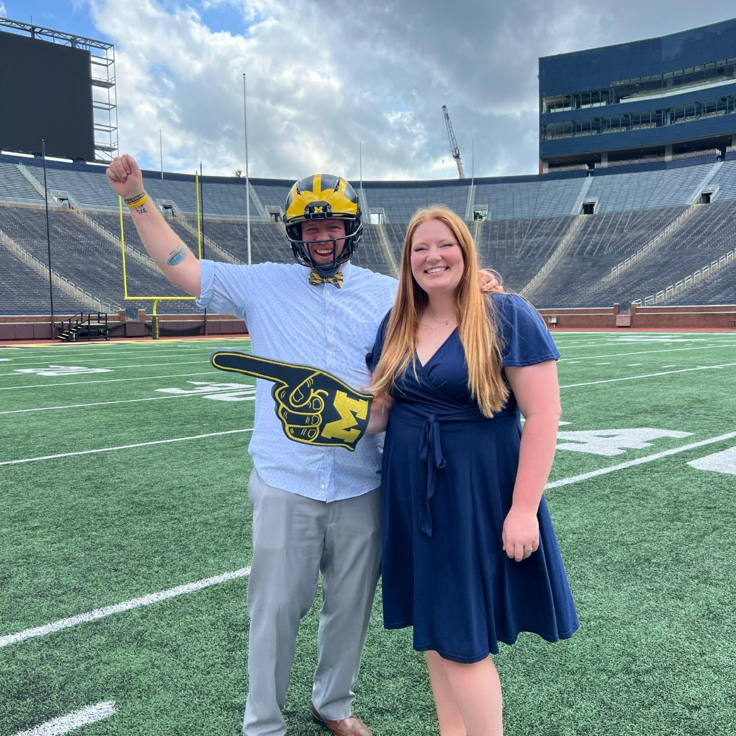 Michigan Stadium - Bobbie & Kristi’s Wedding -2023