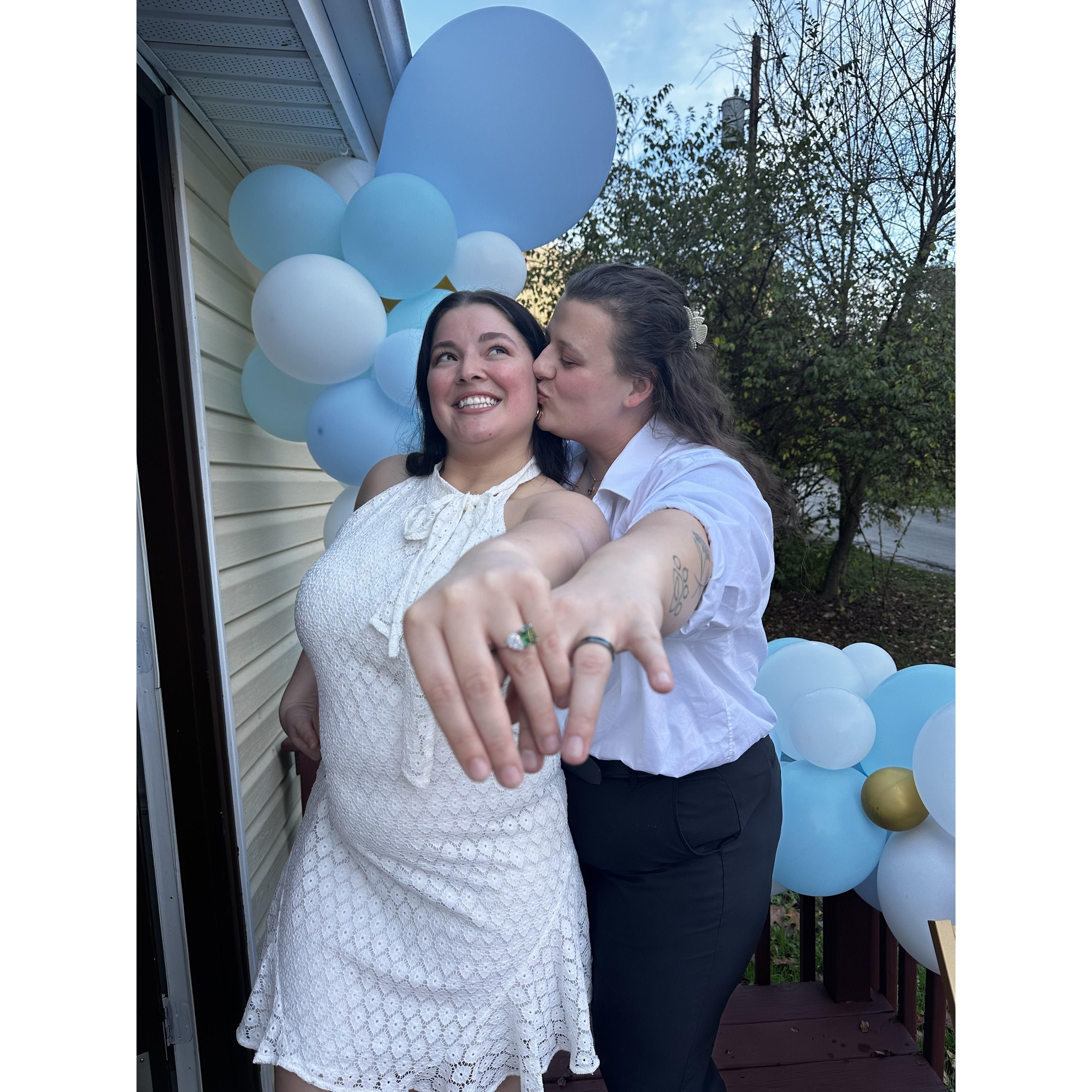 Our Engagement Party!