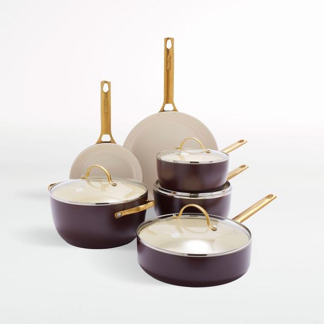GreenPan ™ Reserve Merlot 10-Piece Non-Stick Cookware Set