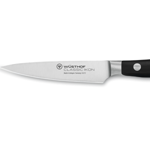 WÜSTHOF Classic IKON 3.5" Paring Knife, Black, Stainless