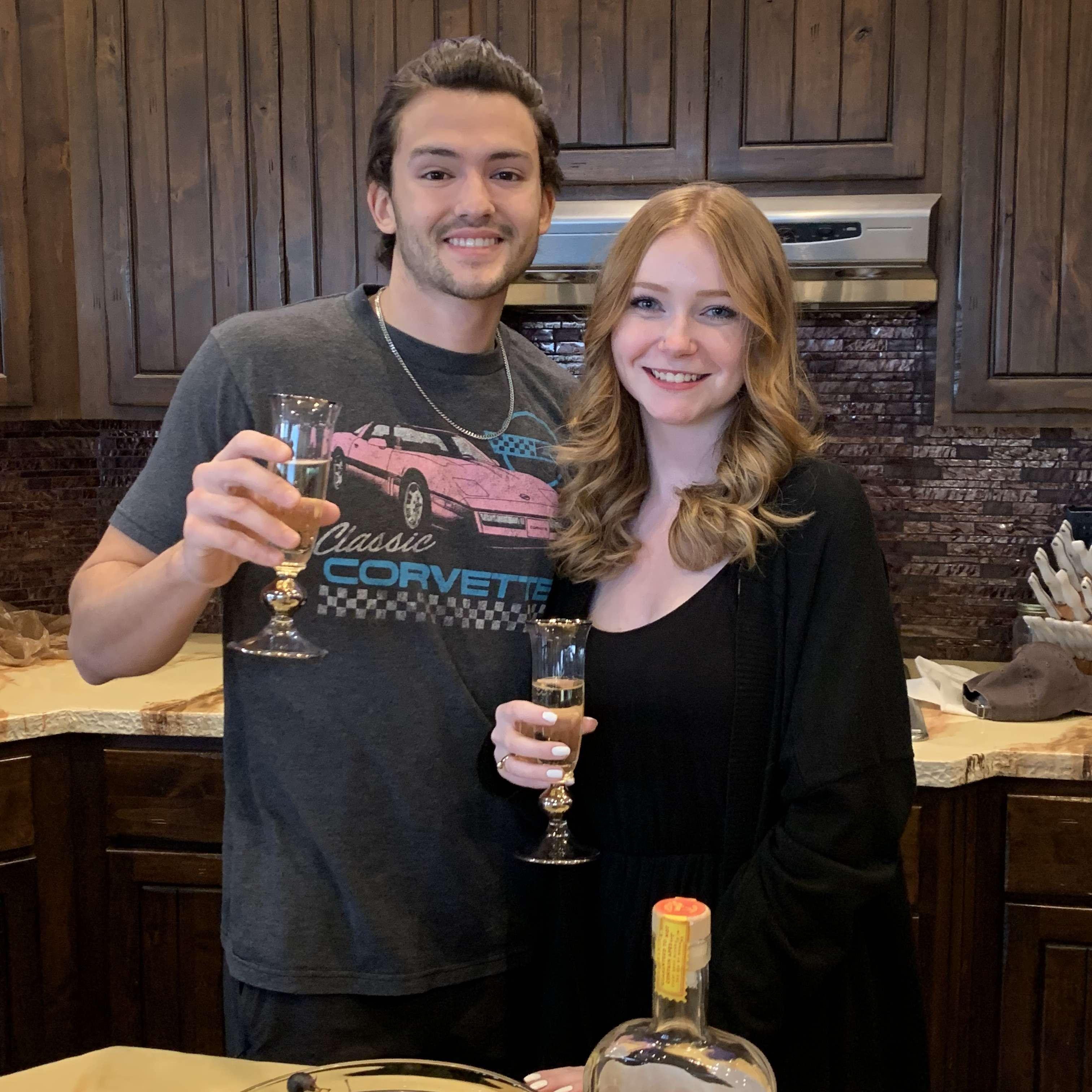 Our engagement party - December 22, 2021.