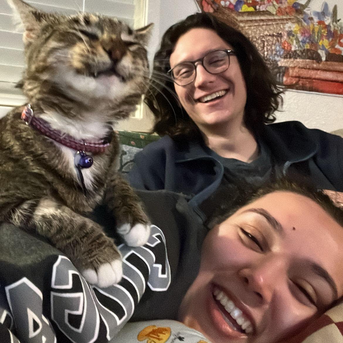 Us and our smiley girl!