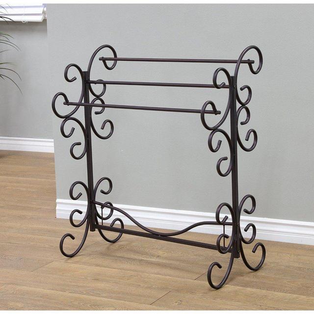 Frenchi Home Furnishing Blanket Rack, 35.5" H