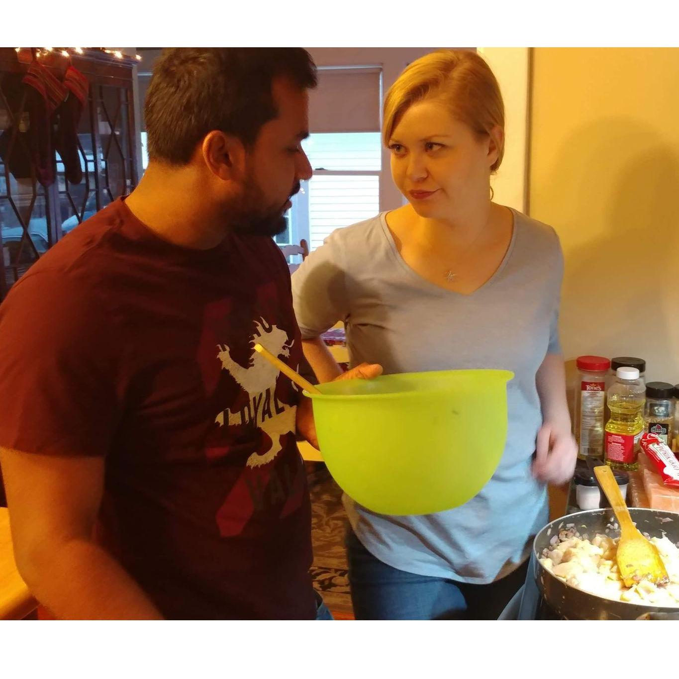 The look says it all hahaha