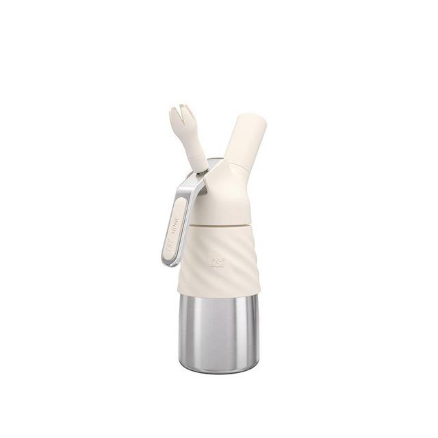 iSi Creative Whip Mini for Whipped Cream, Desserts and Toppings, 1/2 Pint, Ivory