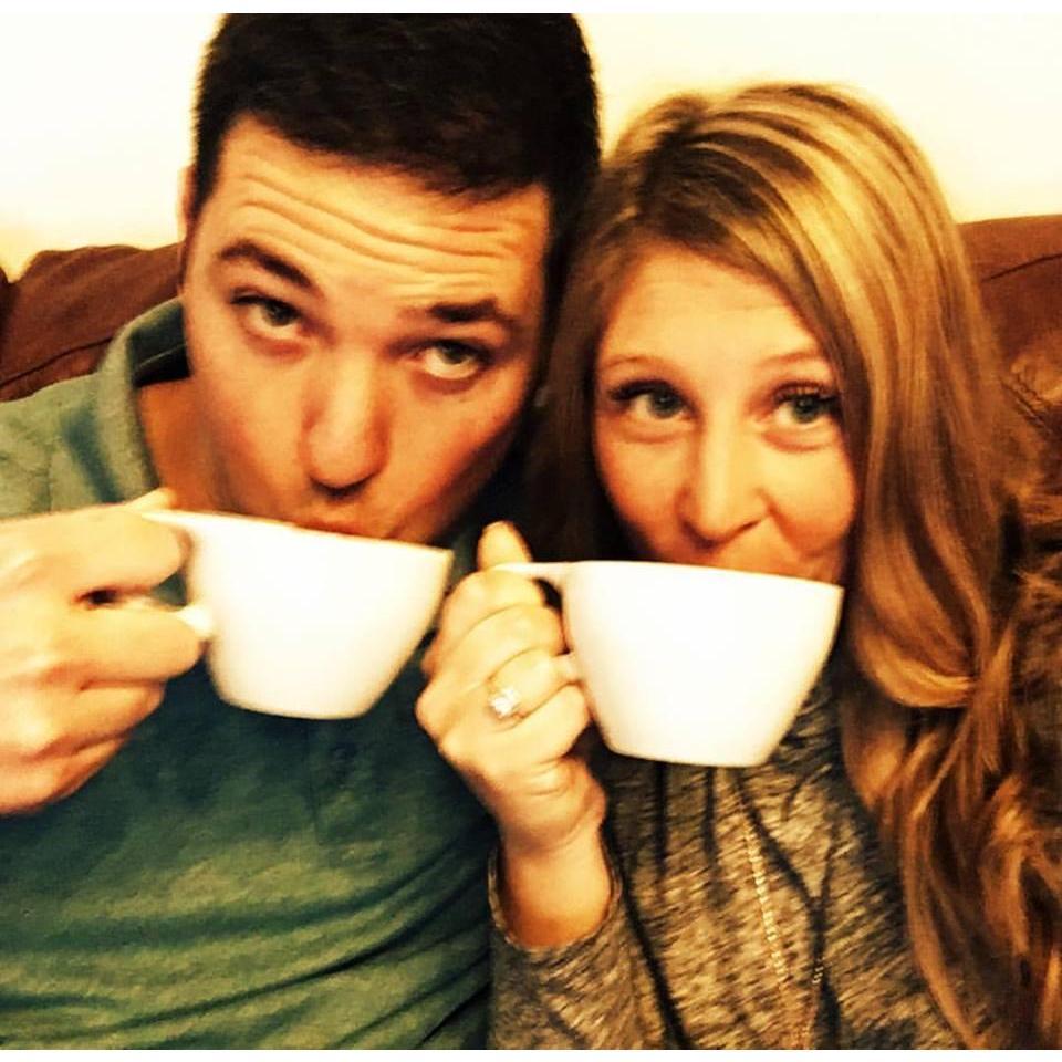 Lattes at one of our favorite local coffee shops in Tampa
