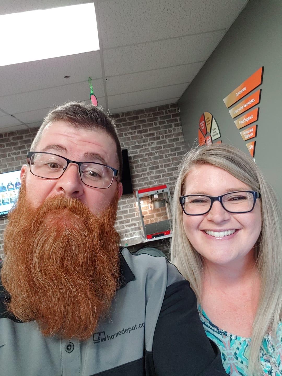 Our first picture together. We thought we were being cute taking it on our friend, Greg’s phone.
Summer 2019